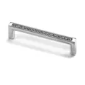 HETTICH MB-Griff, Saturnia, 9113712,B12x128mm,H26mm, glanz verchromt, gemustert Produktbild
