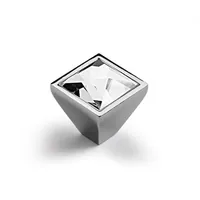 HETTICH MB-Knopf, Sava, 9113696,B 25mm,L 173mm,H 126mm, Zink glanz verchromt Produktbild