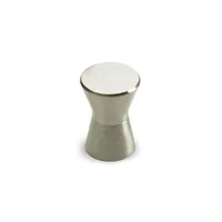 HETTICH MB-Knopf, Sion, 9113564,Ø 16mm,H 23mm, Edelstahl, edelstahl gebürstet Produktbild