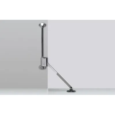 Produktbild von HETTICH - MB-Klappenhalter, Klassik D 16176, lichte KH 450-507, vernickelt, ls/