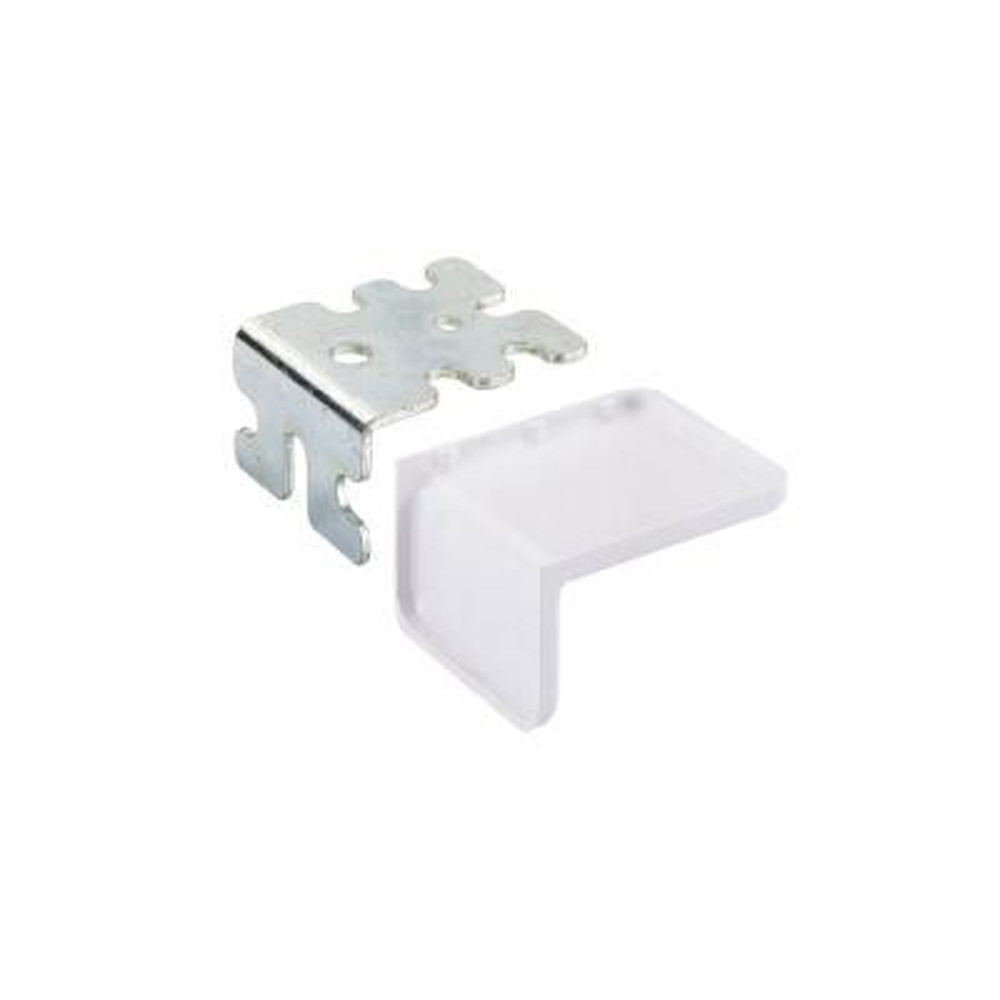 HETTICH MB-Eurowinkel, ohne Abdeckkappe, Lochreihensystem 32mm, 24832, Stahl, verzinkt Produktbild img1 L