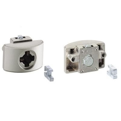 Produktbild von HETTICH - Einlassgriff-Schlosselement, 40x24mm, Insert 41631, rechts, vernickel
