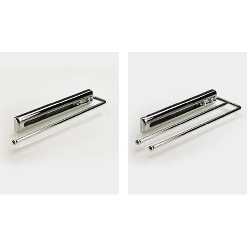 HETTICH Badezimmer-Handtuchauszug, 70690,Länge 410mm, 1-armig, Stahl verchromt Produktbild img1 L