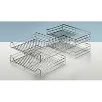 Produktbild von HETTICH - Eckschrankdrehauszug-Einhängekörbe,Moving Corner 73506,Set à 4St. ver