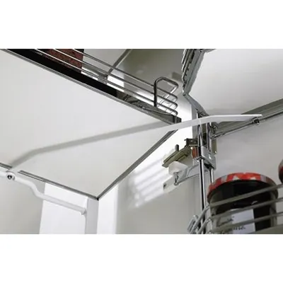 Produktbild von HETTICH - Küchen-Hochschrankauszugrahmen, Dispensa Duo 70820, Stahl