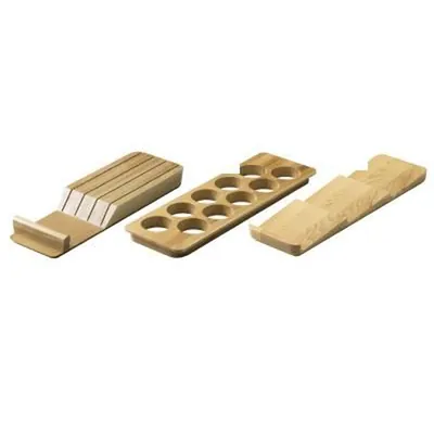 Produktbild von HETTICH - Schubkasten-Gewürzhalter,InnoTech,9079207,Buche lackiert