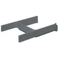 HETTICH Schubkasten-Trennelement, Banio, 9207259, Nennl.500mm, Kunststoff dunkelgrau Produktbild img1 S