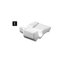 Produktbild von HETTICH - Möbel- Öffnungswinkelbegrenzer, 9072540, Kunststoff weiß