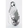 HETTICH Schrankrohr-Lager, SL 322, 70664, für Kleiderstange 30x15mm, vernickelt Produktbild img2 S