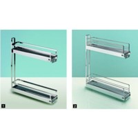 Produktbild von HETTICH - Küchenunterschrank-Frontauszug, Classic, 9207578, 90°, rechts, silber