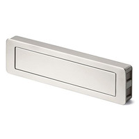 Produktbild von HETTICH - MB-Muschelgriff, Touch-in, 9086687,B 46mm,H 17,5mm, rund, edelstahlop
