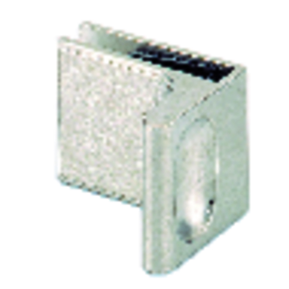 HETTICH Möbel-Glastürgriff, für Glastürscharnier, 25314, Zinkdruckguss matt vernickelt Produktbild img1 L