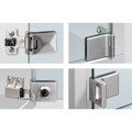 Produktbild von HETTICH - Möbel-Glastürscharnier, ET 5150 Z, 69934, 180°, Zinkdruckguss matt ve