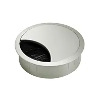 Produktbild von HETTICH - MB-Kabeldurchlass, mit Bürstendichtung, 45859,rd., Ø 60mm,H 23,5mm, Z