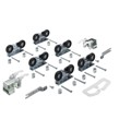 Produktbild von HETTICH - MB-Schiebetürbeschläge-Set,TopLine 1,45079, 3-T.,für einliegende Türe