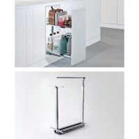 Produktbild von HETTICH - Unterschr.-Ausz.rahmen,m.Vollausz., Dispensa Junior Slim 9277610,H 55