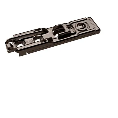 Produktbild von HETTICH - Möbel-Linear-Montageplatte,Distanz 3mm, Sensys, 9117472,Stahl obsidia