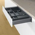 Produktbild von HETTICH - Schubkasten-Besteckeinsatz,OrgaTray 270,9278292,NL 500mm,Buche anthra