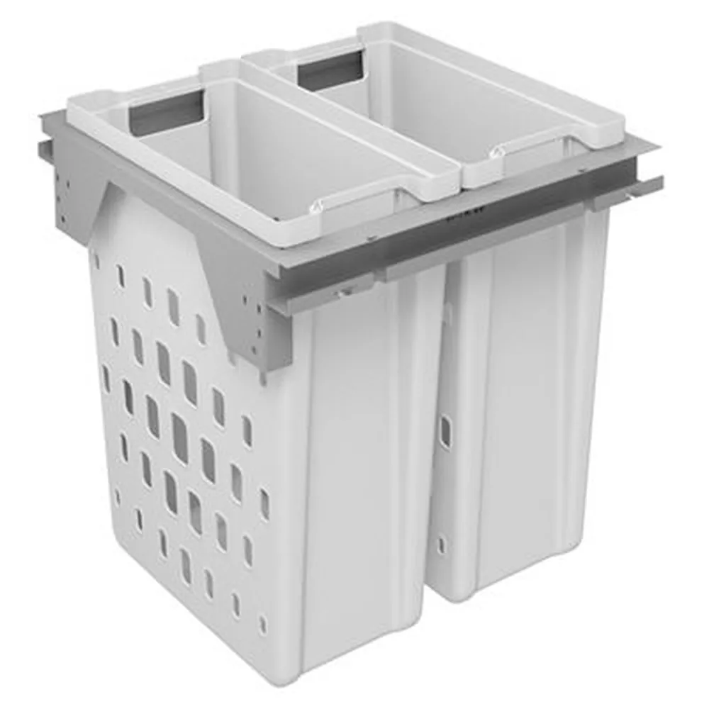 HETTICH Badezimmer-Wäschekorbauszug, KB600mm, InnoTech Pull Laundry, 9207636,silber Produktbild img1 L