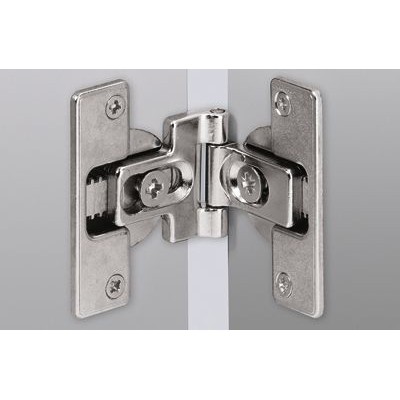 Produktbild von HETTICH - MB-Mittelscharnier, TS 15mm, 180°, T22, 46787, Zinkdruckguss, silber,