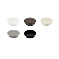 Produktbild von HETTICH - Verbindungsbeschlag-Abdeckkappe, Bohr Ø 10mm, 47584, weiß