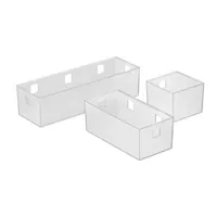 HETTICH Badezi.-Schalenset, Banio, 9153388,Anz.je Set 3St., für Frontauszug, transluzent Produktbild
