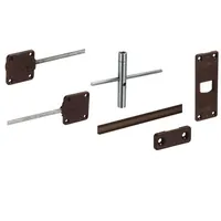 Produktbild von HETTICH - MB-Ausrichtbeschlag, TS 16, TH max. 2600mm 45198, Kunststoff braun
