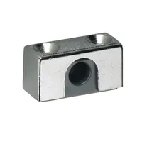 HETTICH Drehstangenschloss-Stangenführung, 72274, Met. vern.,Stangenm. 6mm,B 26mm,H 14mm Produktbild