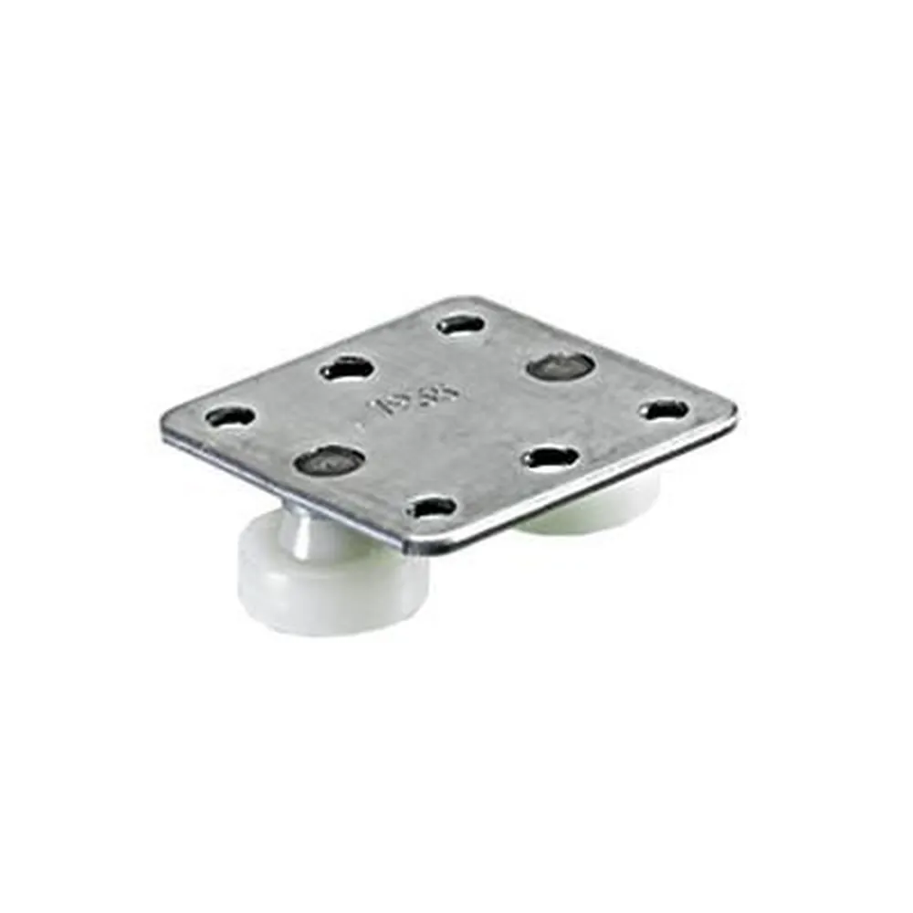 HETTICH Kulissenauszug-Rollenhalter, Quadro Big Duplex 47511, Stahl verzinkt, weiß Produktbild img1 L