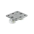 HETTICH Kulissenauszug-Rollenhalter, Quadro Big Duplex 47511, Stahl verzinkt, weiß Produktbild