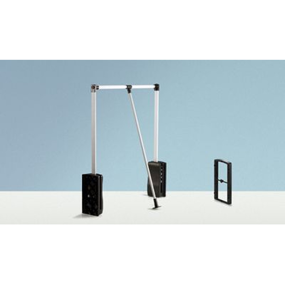 HETTICH Schrank-Kleiderlift, Duo Lift Basic 10, 9079716, 600-830mm, 10kg, schwarz Produktbild img1 L