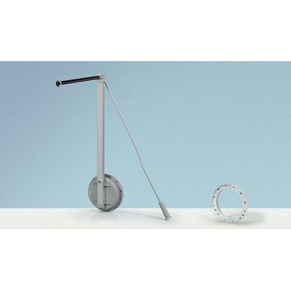 HETTICH Schrank-Kleiderlift, Single Lift 12, 9079872, 500-600mm, 12kg, aluminiumoptik Produktbild img1 L