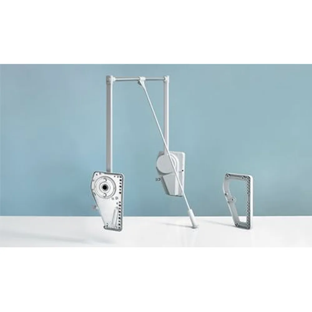 HETTICH Kleiderlift-Distanzstück, Duo Lift 18, 9079885,Breite 20mm, aluminiumoptik Produktbild img1 L
