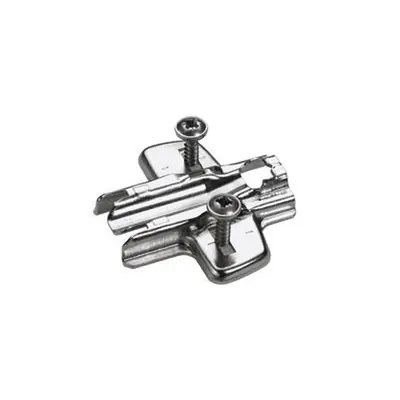 Produktbild von HETTICH - Möbel-Kreuzmontageplatte,Distanz 5mm,Sensys 8099, 9071588, vernickelt
