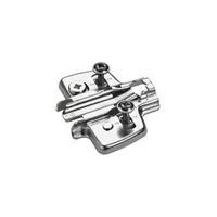 HETTICH Kreuzmontageplatte Sensys 8099, mit Spreizmuffen und Spezialschrauben, Stahl Produktbild