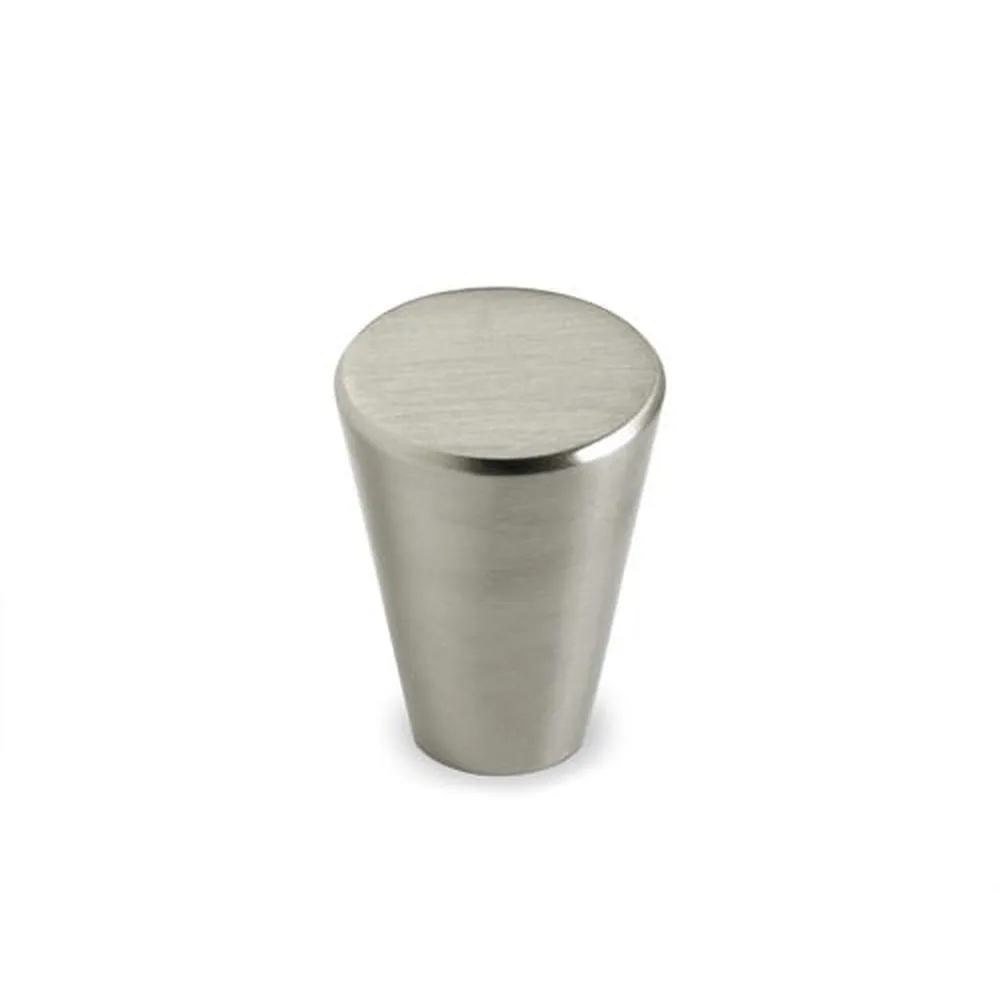 HETTICH MB-Knopf, Onex, 9113565,Ø 22mm,H 30mm, Edelstahl, edelstahl gebürstet Produktbild img1 L