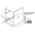 HETTICH Möbel-Frontauszugset, Cargo IQ plus 300, 9065860, Korpusb. 300mm, silber Produktbild img3 S