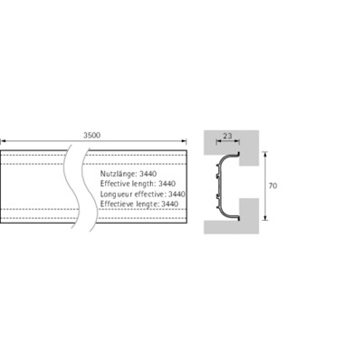 Produktbild von HETTICH - Eimer-Deckel, für 17/29 l Eimer 9279398, Kunststoff anthrazit