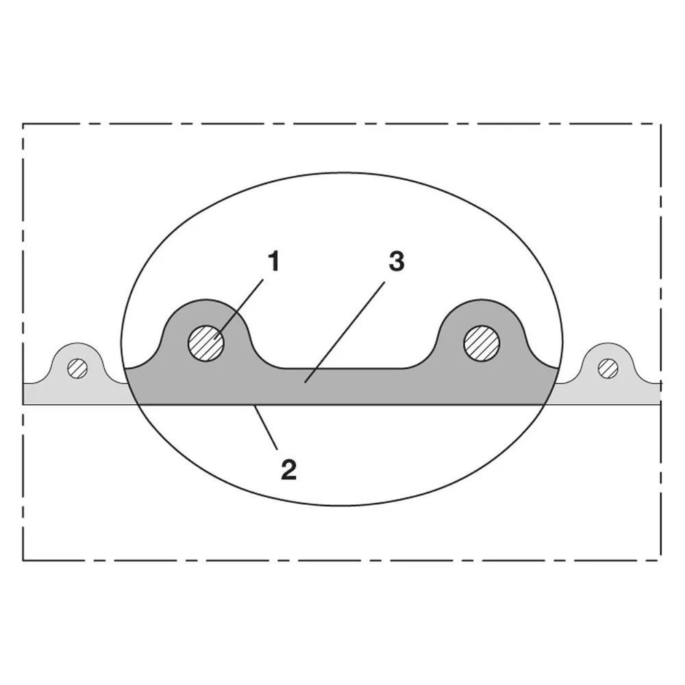 NORRES AIRDUC® PVC 345, PVC, grau, Innen ø42mm x 1,5mm, Länge 10m Produktbild img3 L