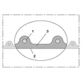 NORRES AIRDUC® PVC 345, PVC, grau, Innen ø42mm x 1,5mm, Länge 10m Produktbild img3 S