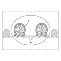 NORRES CP PTFE/GLASS-INOX 471, PTFE, silber, Innen Ø 130mm, Länge 3m Produktbild img1 S