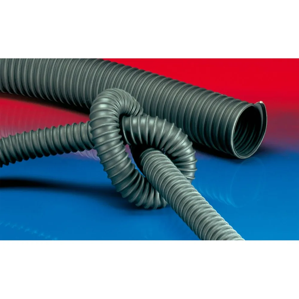 NORRES Hochtemperaturschlauch AIRDUC® TPE 363, TPE, schwarz Produktbild img1 L