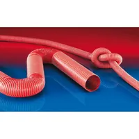 NORRES Absaugschlauch SIL 2, GF/Si, rot Produktbild