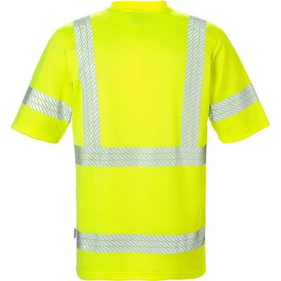 Produktbild von KANSAS® - Warnschutz-T-Shirt 7406, warngelb, Größe XL