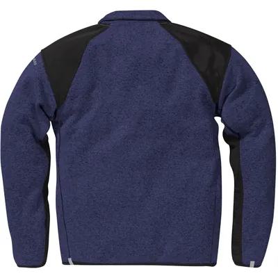 Produktbild von KANSAS® - Fleecejacke 7451, blau/schwarz, Größe L
