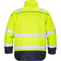 Produktbild von KANSAS® - Warnschutz-Pilotenjacke 444, warngelb/marineblau, Größe 3XL