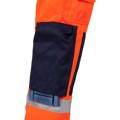 Produktbild von KANSAS® - Warnschutz-Bundhose 2001, warnorange/marineblau, Größe D100