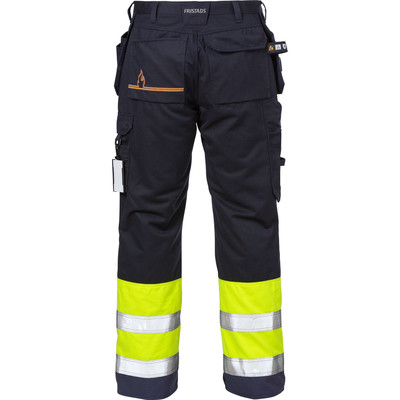 Produktbild von KANSAS® - Funktionsbundhose Flamestat 2074 ATHS, marineblau/warngelb, Größe C58