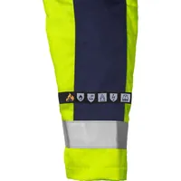 Produktbild von KANSAS® - Winterbundhose Flamestat 2085 ATHS, warngelb/marineblau, Größe S