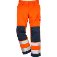 Produktbild von KANSAS® - Warnschutz-Bundhose 2001, warnorange/marineblau, Größe C54
